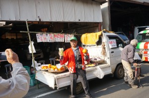 大瀬柿まつり　軽トラ市２